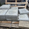 Concrete sidewalk tiles