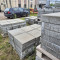 Concrete sidewalk tiles