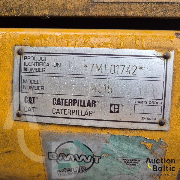 Caterpillar M 315